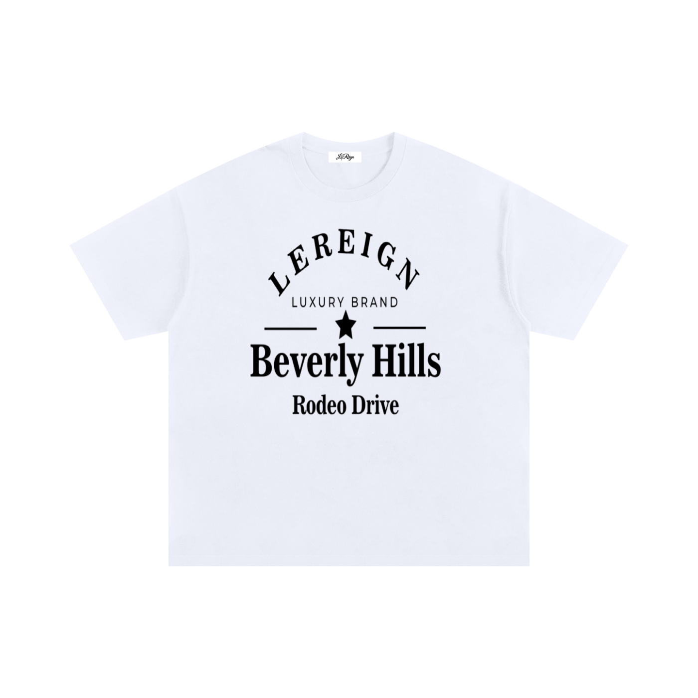 LeReign Beverly Hills Rodeo Drive  T-Shirt