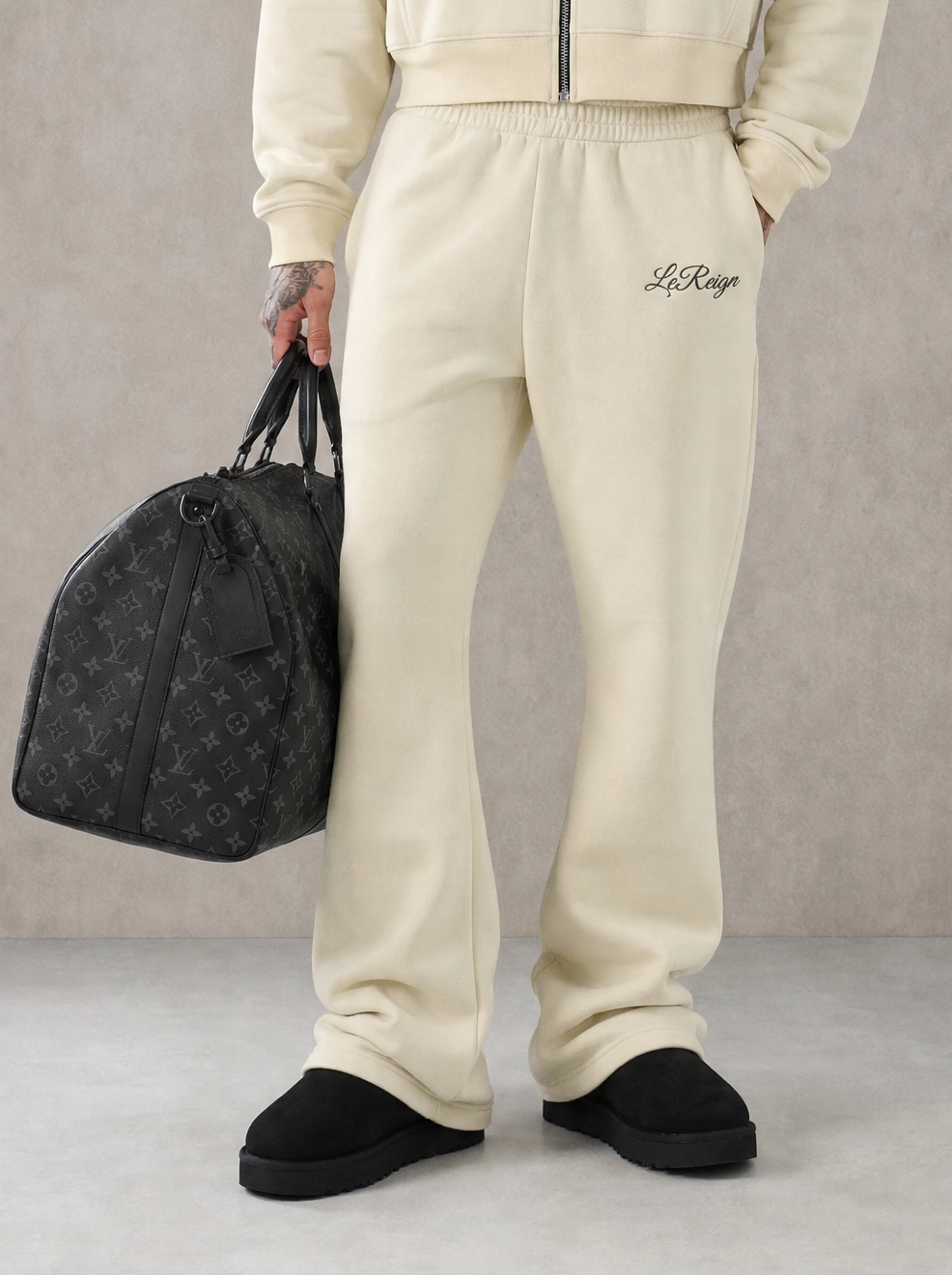 LeReign Essential Sweat Pant Cream