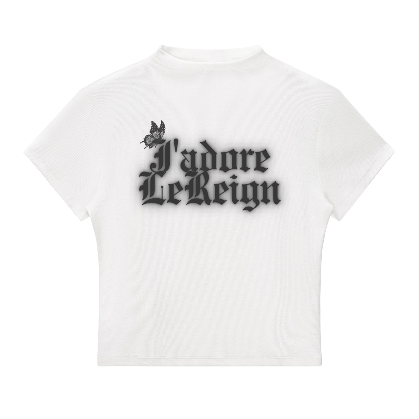 LeReign J'adore Mock Neck T-Shirt