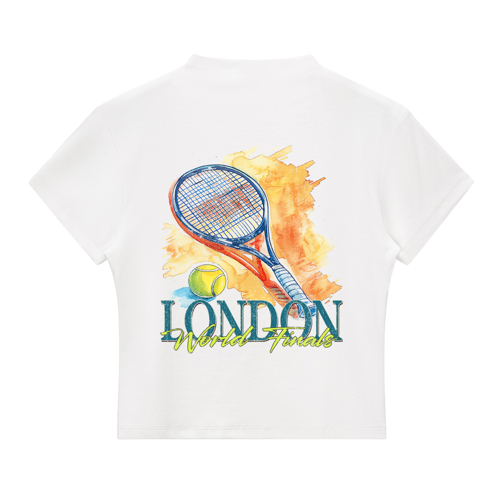 LeReign Varsity Tennis Mock Neck T- Shirt