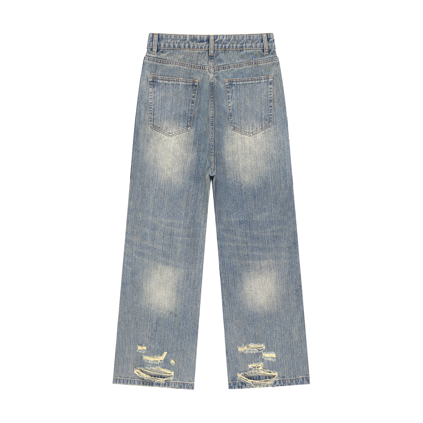 LeReign Lux Distressed Denim Jeans