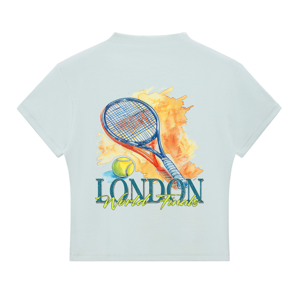 LeReign Varsity Tennis Mock Neck T- Shirt
