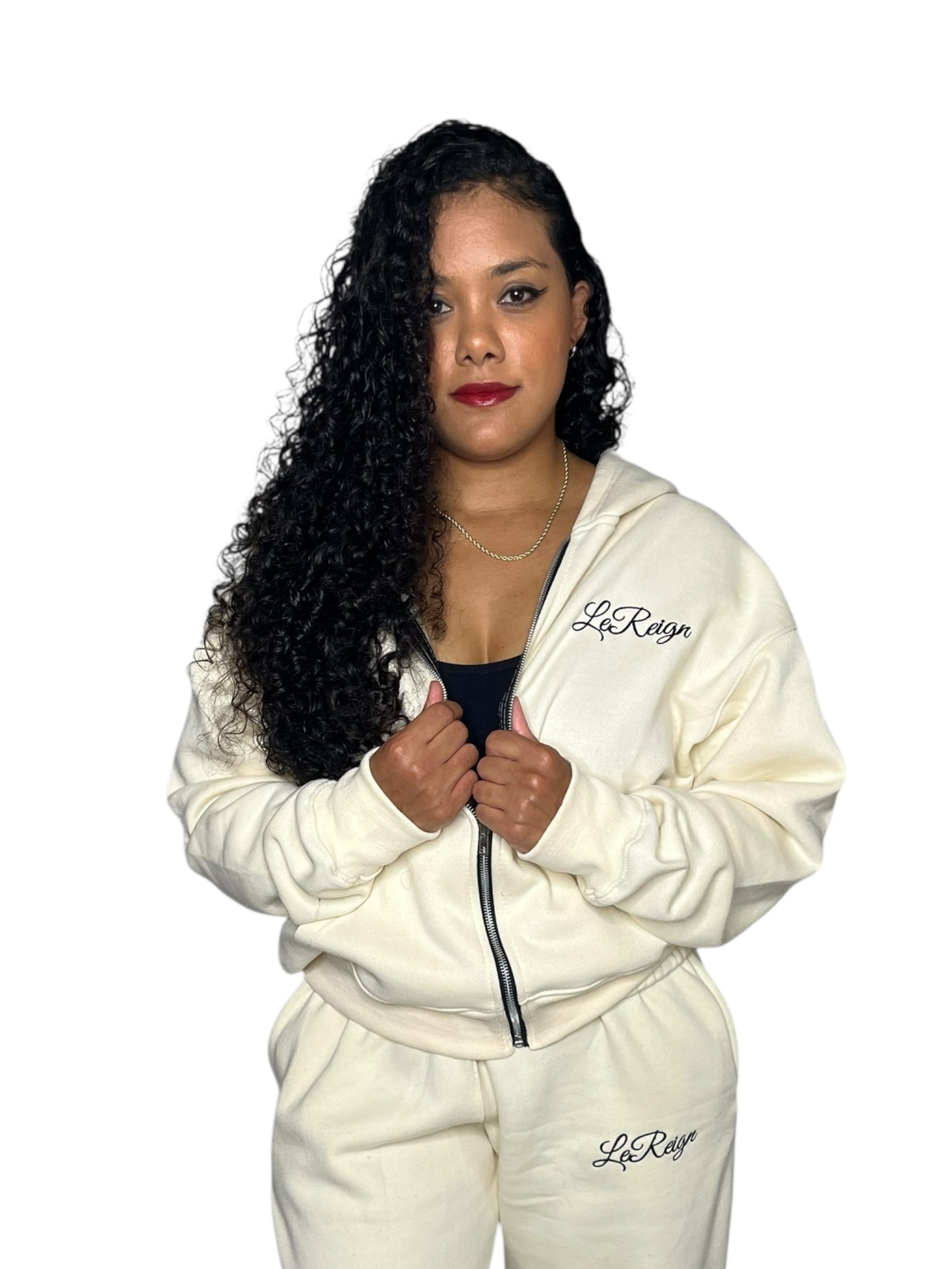 LeReign Essential Zip-Up Cream