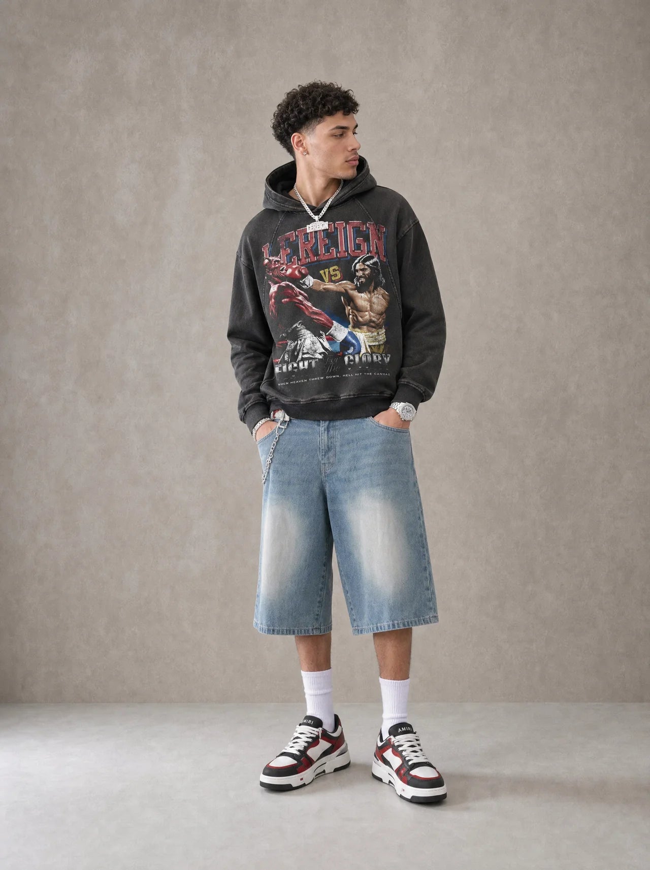 LeReign Fight For Glory Vintage Hoodie