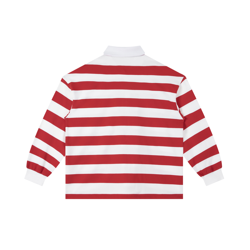 LeReign Script Stripe Polo Shirt