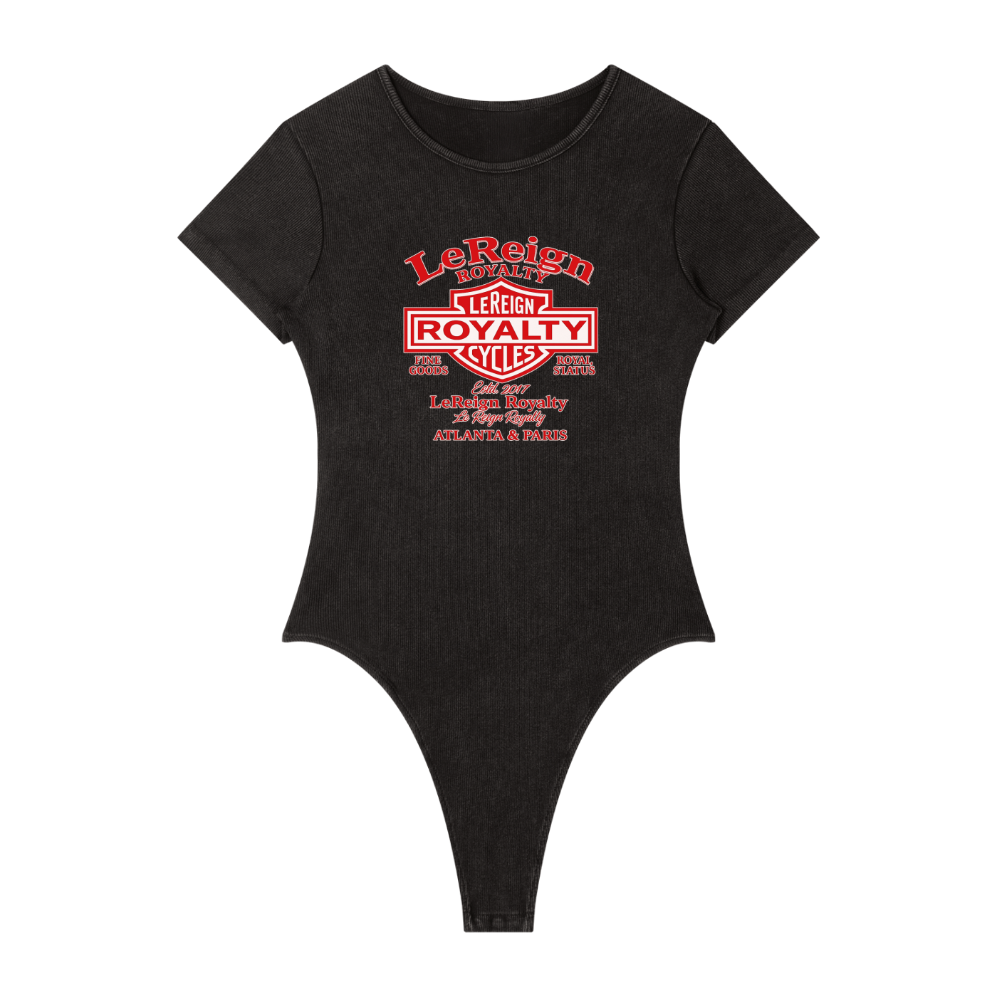 LeReign Chopper City Bodysuit Black/Red